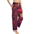 thumbnail image 2 of Radio Demon Alastor Hazbin Hotel Women's Pajama Pants Lounge Daily Novelty Cozy Sleep Bottoms Pants Sleepwear With Pockets, 2 of 8