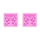 thumbnail image 1 of Wosthever Molde de silicona para Chocolate, fiesta, festival, vacaciones, Hotel, Bar, café, gelatina, pastel, pudín, herramienta de decoración Type1 NO1, 1 of 6
