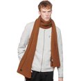 thumbnail image 3 of Men's Long Thick Cable Cold Winter Warm Scarf Soft Knitted Neckwear, 3 of 6
