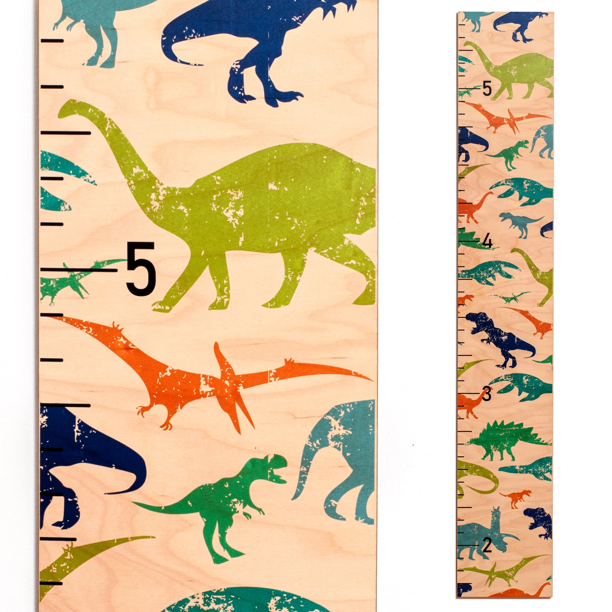 dinosaur-wooden-growth-chart-height-chart-for-boys-walmart