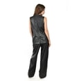 thumbnail image 3 of Chaleco de vinipiel Roman Fashion /Juvenil, 746 (Negro) negro XG, 3 of 5