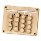 thumbnail image 2 of Tablero de actividades Montessori para niños, Material artesanal, juguetes de viaje de madera, juguetes sensoriales portátiles, juguetes educativos pa Diapositiva de forma, 2 of 9