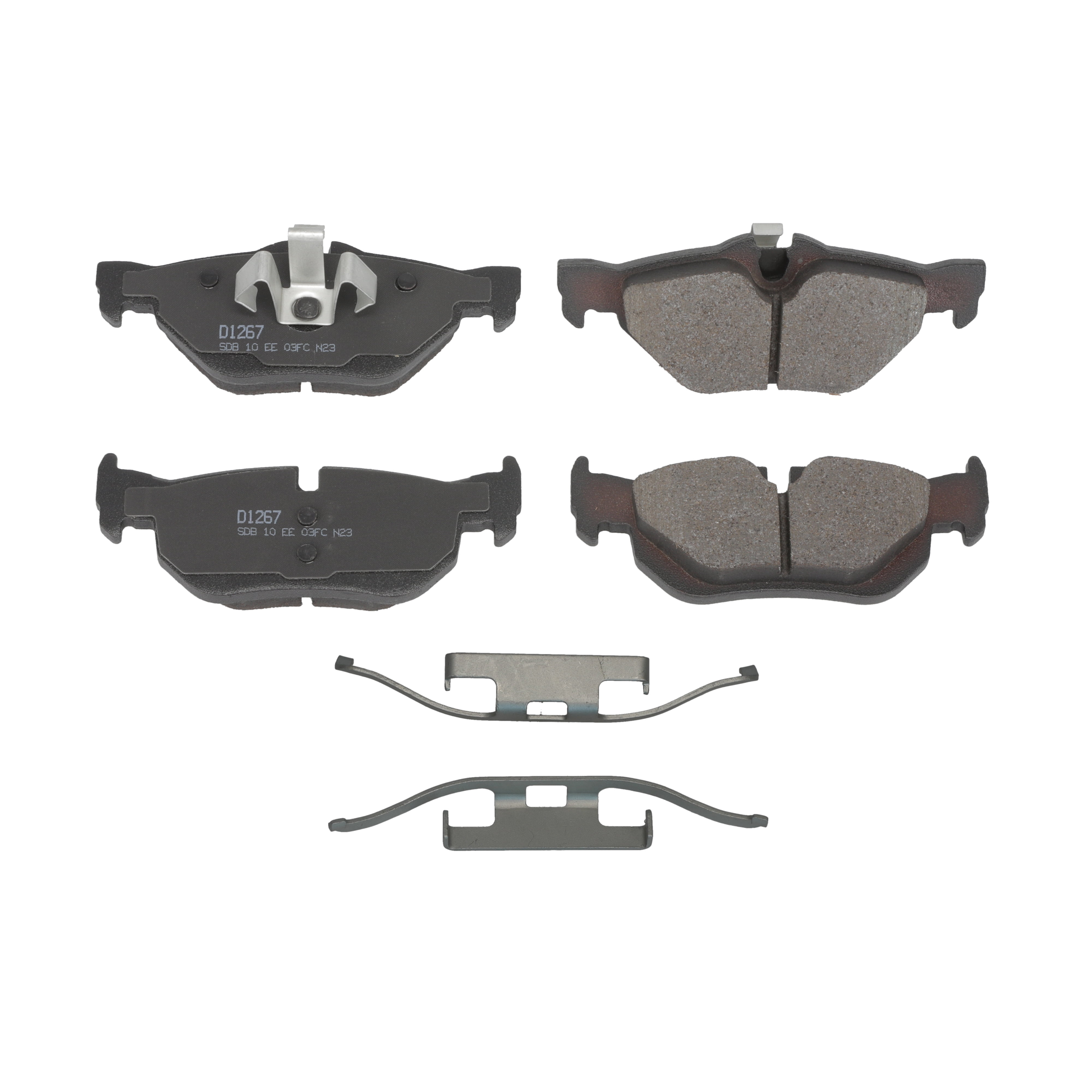 Winstop Brake Pad Set, Rear WS.1267.0.M, BMW 328i 2013-2007