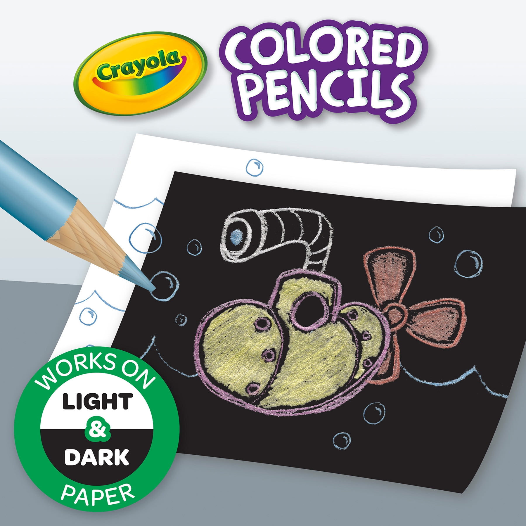 Crayola Colored Pencils, Metallic, 8 Per Pack, 6 Packs