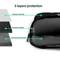 thumbnail image 5 of Tool Band Laptop Carrying Case 13 Inch Laptop Bag Computer Protective Case Shoulder Strap Carrying Briefcase Messenger Bag, 5 of 9