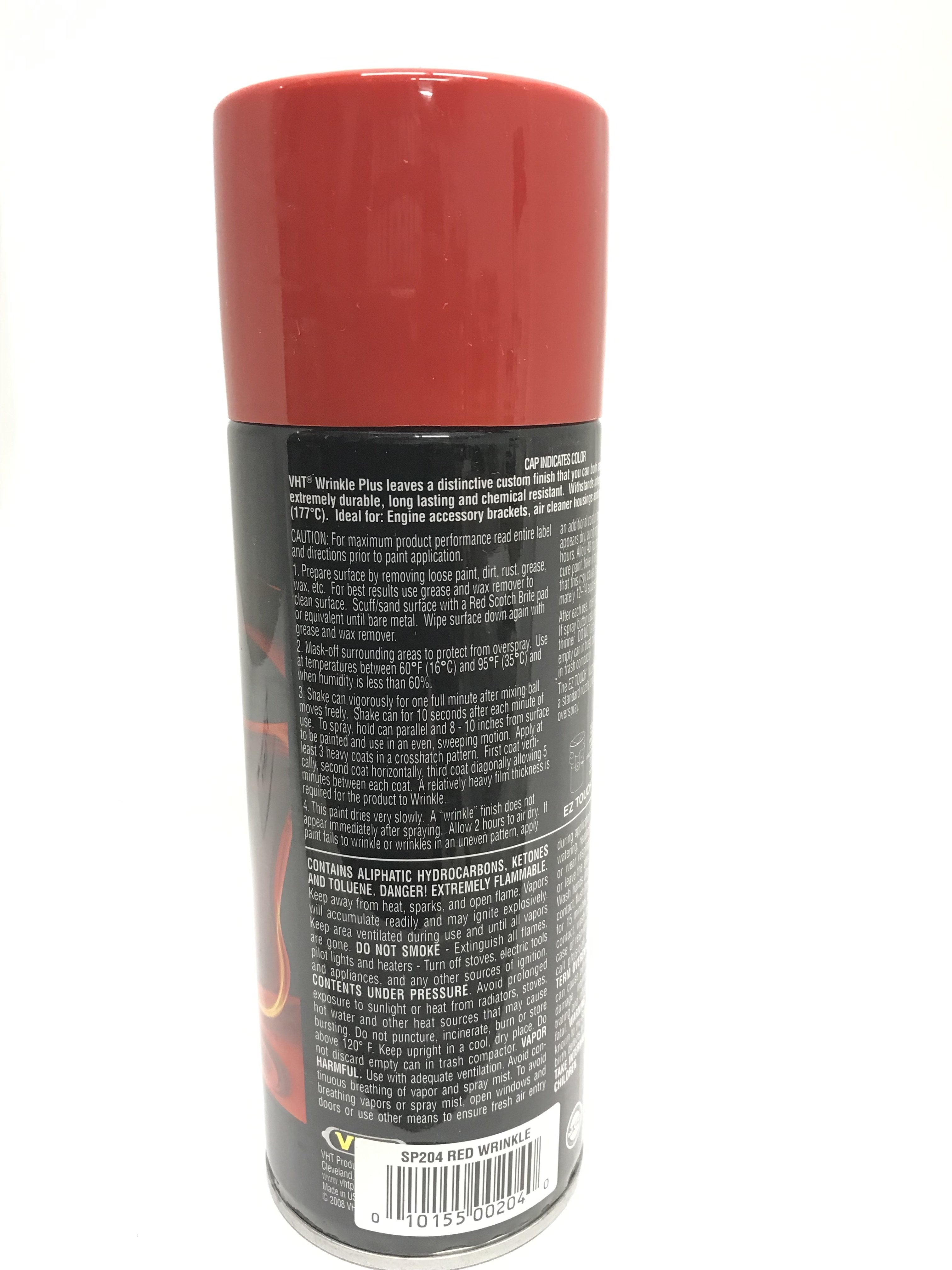 verocity （VHT）547 VHT SP204-4 PACK RED High Temperature Wrinkle Finish Durable