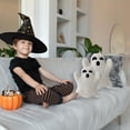 thumbnail image 5 of Halloween Throw Pillows 8" Halloween Ghost Pillows for Sofa Bed Couch Halloween Pillow for Party Outdoor Home Decorations Halloween Ghost Decor Cushion, 5 of 7