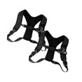 thumbnail image 4 of Soporte para sombrilla con protección solar, color negro, accesorios multifuncionales para golf y jardinería. Conjunto de dos piezas para hombros, 4 of 9