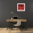 thumbnail image 3 of Phillip, Jamie 26x26 White Modern Wood Framed Museum Art Print Titled - Red Iron Gate, 3 of 4