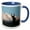 Blue/White, variant on 3drose, White-tail Deer Buck, 11oz Magic Transforming Mug
