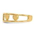 thumbnail image 4 of 14k Heart Toe Ring, 4 of 6