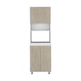 thumbnail image 4 of Módulo Microondas Vimo Café Claro y Blanco Virtual Muebles, 4 of 8
