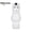 White, variant on WEGFTDUOP Empty Cosmetic Squeeze Tubes Refillable Travel Containers for Lotion Cream & Toiletries
