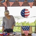 thumbnail image 6 of Z52LingLing Decoration Independence Day Decorative Lantern Hanging Set, 30cm 3 Pieces American Flag Paper Lantern for Party Decor, 6 of 6