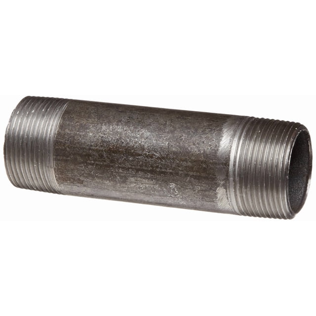 Tubería de acero Anvil Nipple, 3/8 pulgadas, NPT, macho, 11 cm