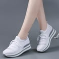 thumbnail image 2 of Sopiago Women'S Running Shoes Yoga Shoes Women's Brisk Slip-on Leisure Shoe Supportive Walking White,38, 2 of 6