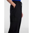 thumbnail image 4 of Scenario Women's Soft Fluid Cargo Joggers, 28" Inseam, Sizes XS-XXXL, 4 of 5
