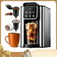 thumbnail image 2 of Single Serve Coffee Maker for K Cup and Grounds, 6-14 Oz Brew Sizes, 50 Oz Removable Water Tank, One Cup Coffee Machine, 2 of 8