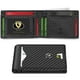thumbnail image 1 of Wallet GSOIAX Cartera delgada para hombre de piel auténtica RFID Carbon, 1 of 6