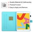 thumbnail image 6 of Allytech iPad 10.2" 8th Generation Case 2020, iPad 10.2" 7th Gen Case 2019, iPad Air 3 10.5" Case, Smart Cover Auto Sleep Wake Kickstand Flip Shockproof Case for Apple iPad 10.2", Marble, 6 of 6