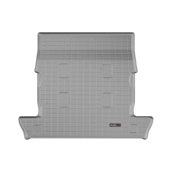 WeatherTech Cargo Trunk Liner compatible with 2008-2017 Lexus LX - Behind 2nd Row Seating, Grey
