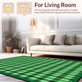 thumbnail image 2 of ODIKA 4'x6' Machine Washable Non-Slip Area Rug, Vibrant Seasonal Aesthetic High Traffic Rug, Green, 32875, 2 of 7