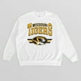 thumbnail image 5 of Women's Gameday Couture White Missouri Tigers Oversized Premium Fleece Sweatshirt, 5 of 5