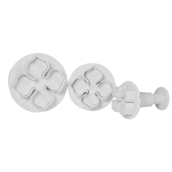 NY Cake Plunger/Cutter Set - Hydrangea
