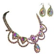 thumbnail image 1 of lionlar Collier de Danse Accessoires Strass Coloré pour le Carnaval de Performance de Scène B, 1 of 8