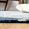 thumbnail image 4 of SAFAVIEH Micro-Loop Cori Geometric Area Rug, Blue/Ivory, 8' x 10', 4 of 10