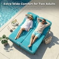 thumbnail image 6 of RADIATA 10-Piece Patio Furniture Set with Fire Pit Table, Outdoor Sectional with 43" 60000 BTU Firepit Table, Double Chaise Lounge, High Back Wicker Outdoor Sectional with Fire Pit Set,Green, 6 of 12