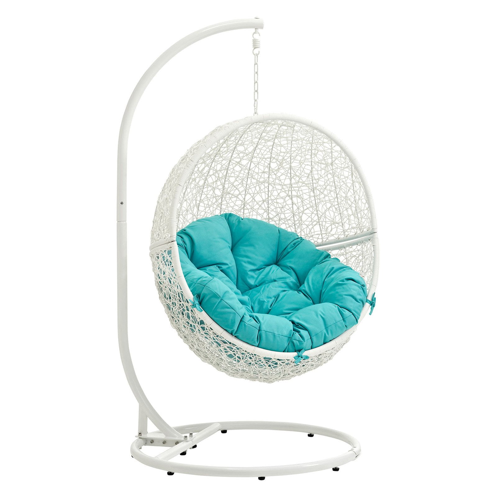 Modway Hide Wicker Hanging Swing Chair