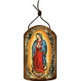 thumbnail image 2 of GDeBrekht 87032 Inspirational Icon Lady Of Guadalupe Wooden Ornament, 2 of 2
