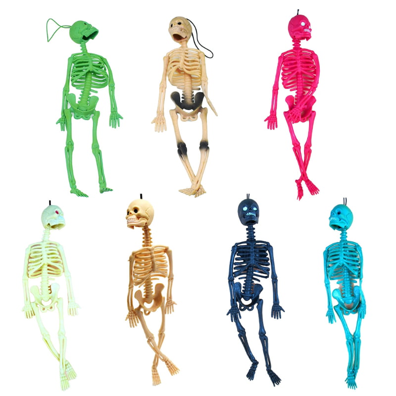 feedback Duizeligheid bezig SUNRI 3 Pcs Human Skull Skeleton Halloween Model Funny Tricks Key Chain Toy  Game Keychain Decor Party Prop Toys Keyring - Walmart.com