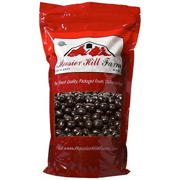 Hoosier Hill Farm Dark Chocolate Covered Espresso Beans, 5 lbs zippered