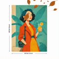 thumbnail image 3 of Retro Creative Juice Illustration Canvas Aesthetic Dorm Room Wall Decor, 3 of 8