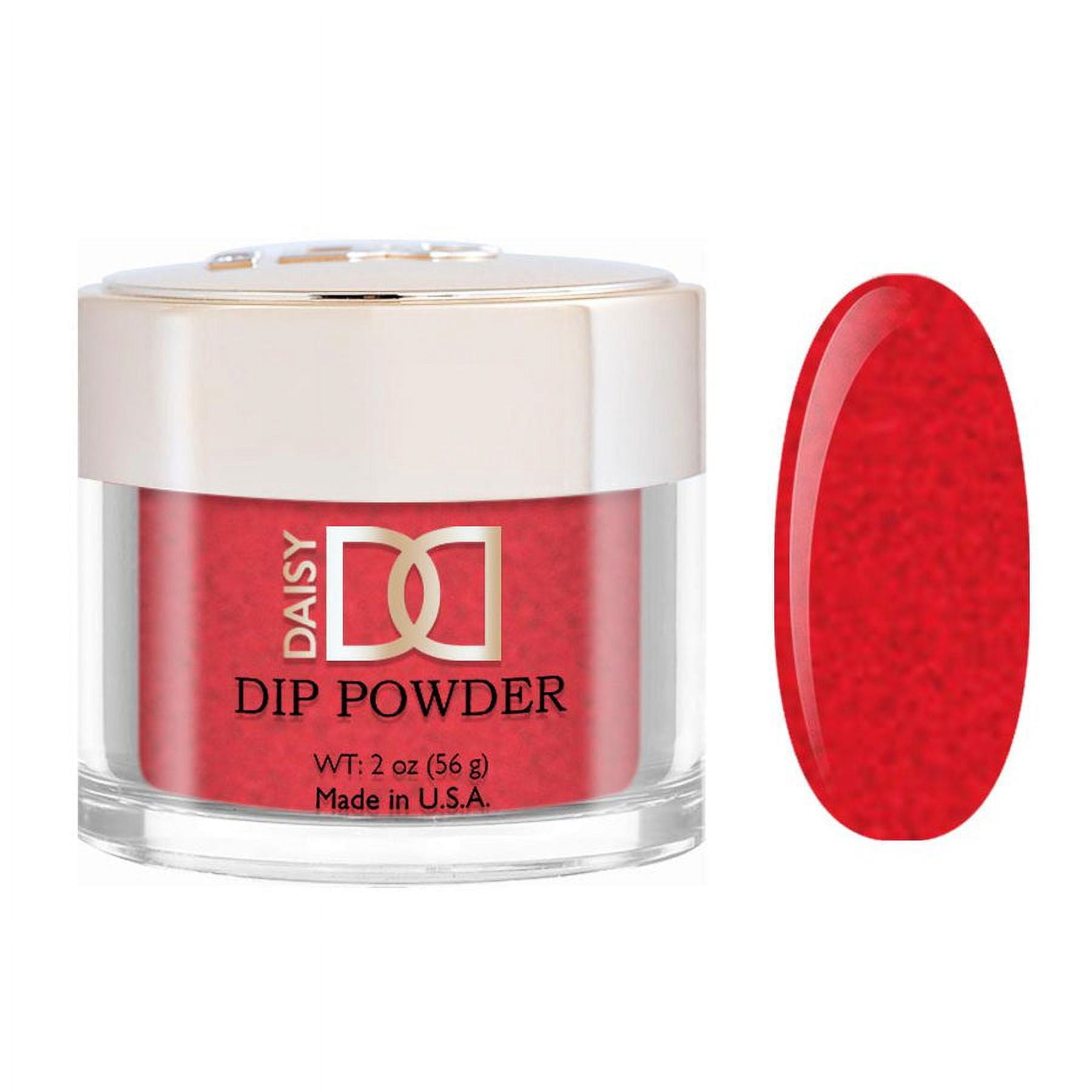 DND Dap Dip Powder Matching Gel & Lacquer 2 oz #637 Lucky Red