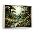 thumbnail image 2 of Designart "Forest Woods Pastoral IV" Landscapes Floater Framed Canvas Wall Art, 2 of 7