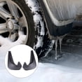 thumbnail image 4 of Miangastore Universal Mudguards for Car Practical Plastic Black 4pcs 10x12.5 Inches, 4 of 9