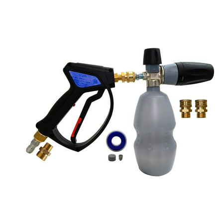 MTM Hydro Professional Premium 28 Special Spray Gun and Foam Cannon Kit with Stainless and Brass