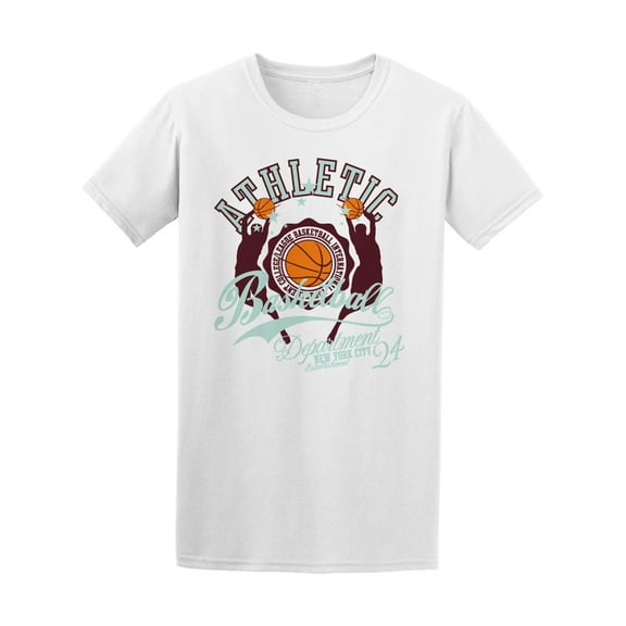 College Basketball Graphic Tee Men's - Men T-Shirt, Small