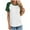 Green, variant on Womens Summer Tops Sevevn Women's Fashion Round Neck Short Sleeves Casual T-Shirt Top Womens Spring Tops