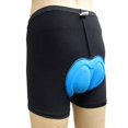thumbnail image 2 of Naiovety Unisex Verano Color Sólido Transpirable Sudor Ciclismo Acolchado Pantalón Corto Ropa Interior Ciclismo azul XL Naiovety HW4536-04, 2 of 6