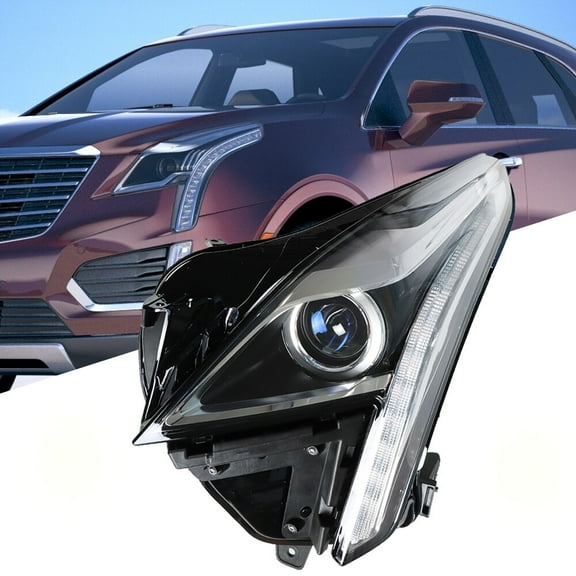 LED DRL Halogen Headlight Headlamp For Cadillac XT5 2017-2018 Driver Left Side