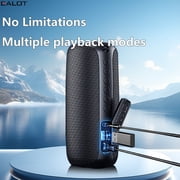 Portable Bluetooth Speaker, Bicycles Speaker, 20W Powerful Sound and Deep Bass, 12H Playtime, Multiple Speaker Pairing for Home, Party and Travel, ZEALOT MP2