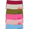 thumbnail image 5 of ToBeInStyle Girls' Pack of 6 Comfortable Seamless Stretch Boyshorts Underwear - Love You Rabbit - Medium, 5 of 7
