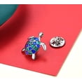 thumbnail image 4 of [Clearance] Blue Turtle Brooches Pin for Women Fashion Small Enamel Animal Clothes Scarf Hat Decorative Brooch Jewelry Gift for Wife Girlfriend Mother on Clearance, 4 of 7