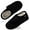 Black, variant on Ablanczoom Slippers for Women Shoes:Comfy Soft Fuzzy Faux Fur Winter House Shoes No-slip Memory Foam Houses Slippers Indoors Outdoors
