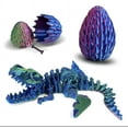 thumbnail image 3 of 3D Printed Dinosaur Dragon 3D Eggs with Dinosaur Inside Mini Dinosaur Egg Set Easter Eggs Articulated Dinosaur Stuffers Mystery Dinosaur Egg Fidget Toy Surprise 3D Printed Animals Toy Set, 3 of 10