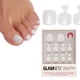thumbnail image 1 of Presiona las uñas de los pies Glamnetic Hailey Soft Pearl White Brillante, 1 of 6